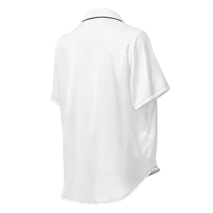 GRWM Glamfam Silky Short Sleeve Sleepwear Top product image (3)