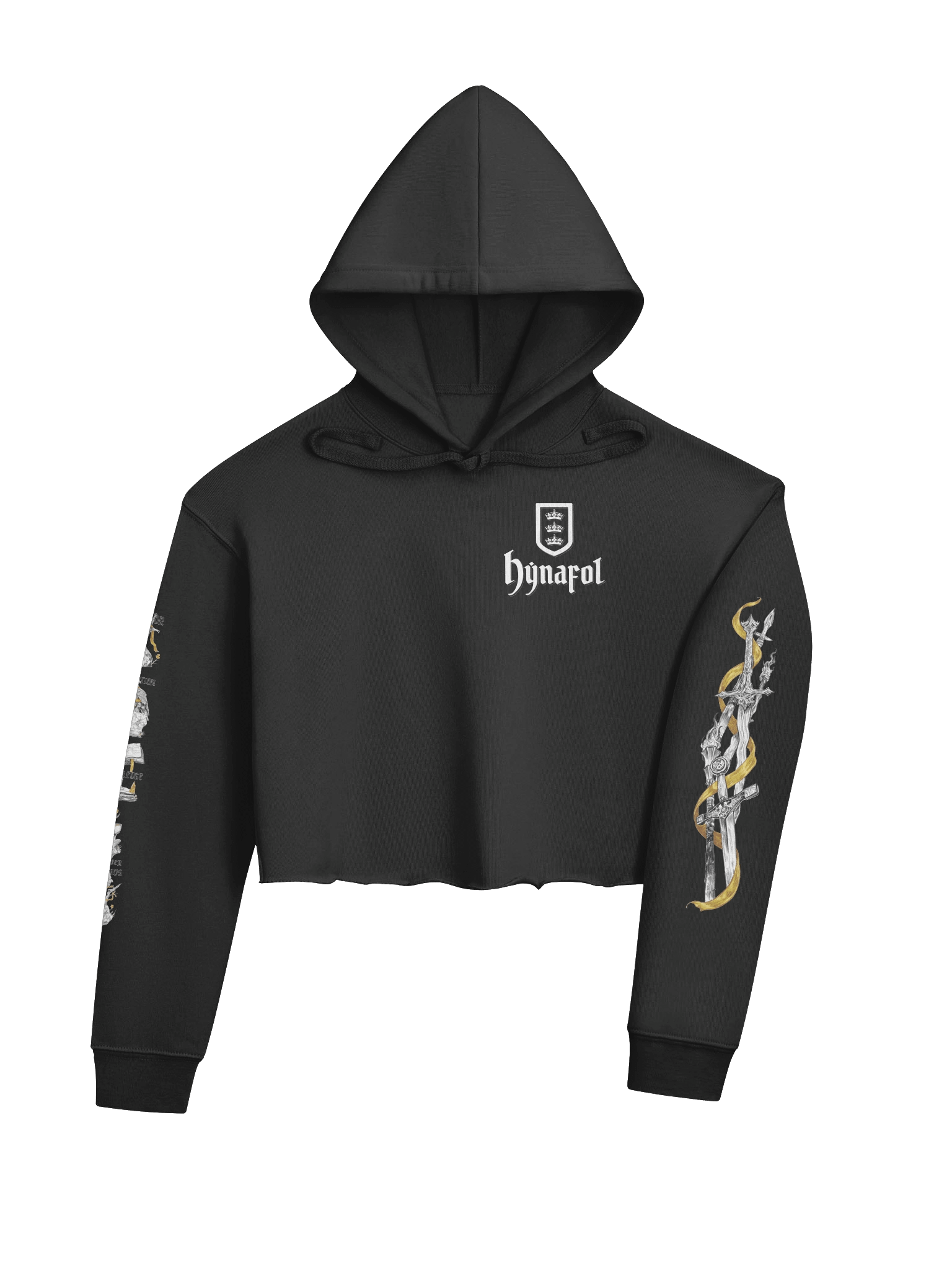 809 Rise of The Courts - Crop Hoodie product image (4)