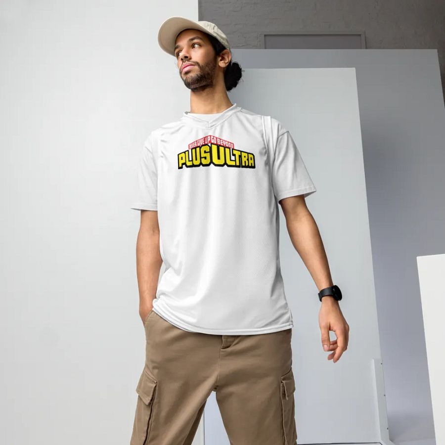 Never Give Up Go Beyond Plus Ultra Basketball Jersey product image (5)