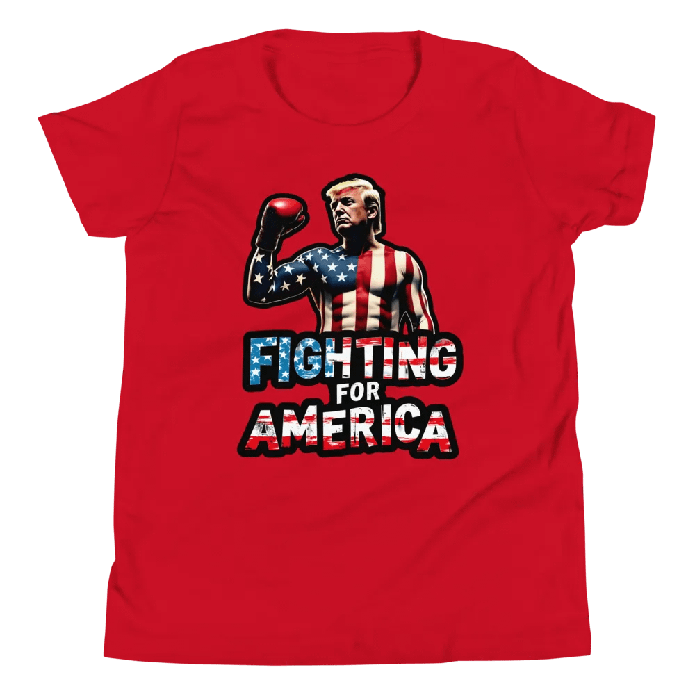 Kid's T-Shirt: Trump, Fighting for America product image (17)