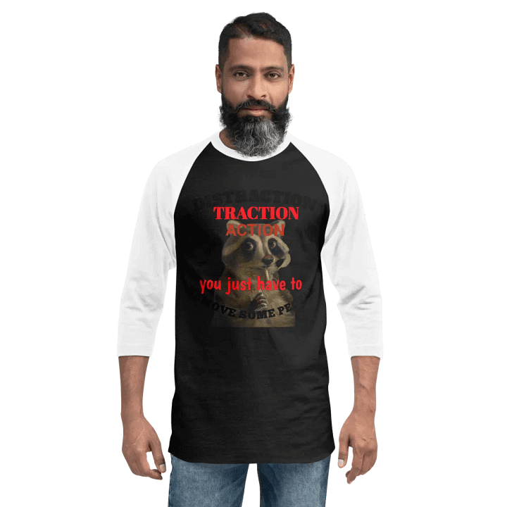 Traction Love Raglan Tee product image (2)