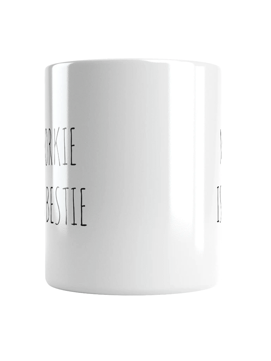 My Yorkie Is My Bestie Minimalist Rustic Chic Mug product image (6)