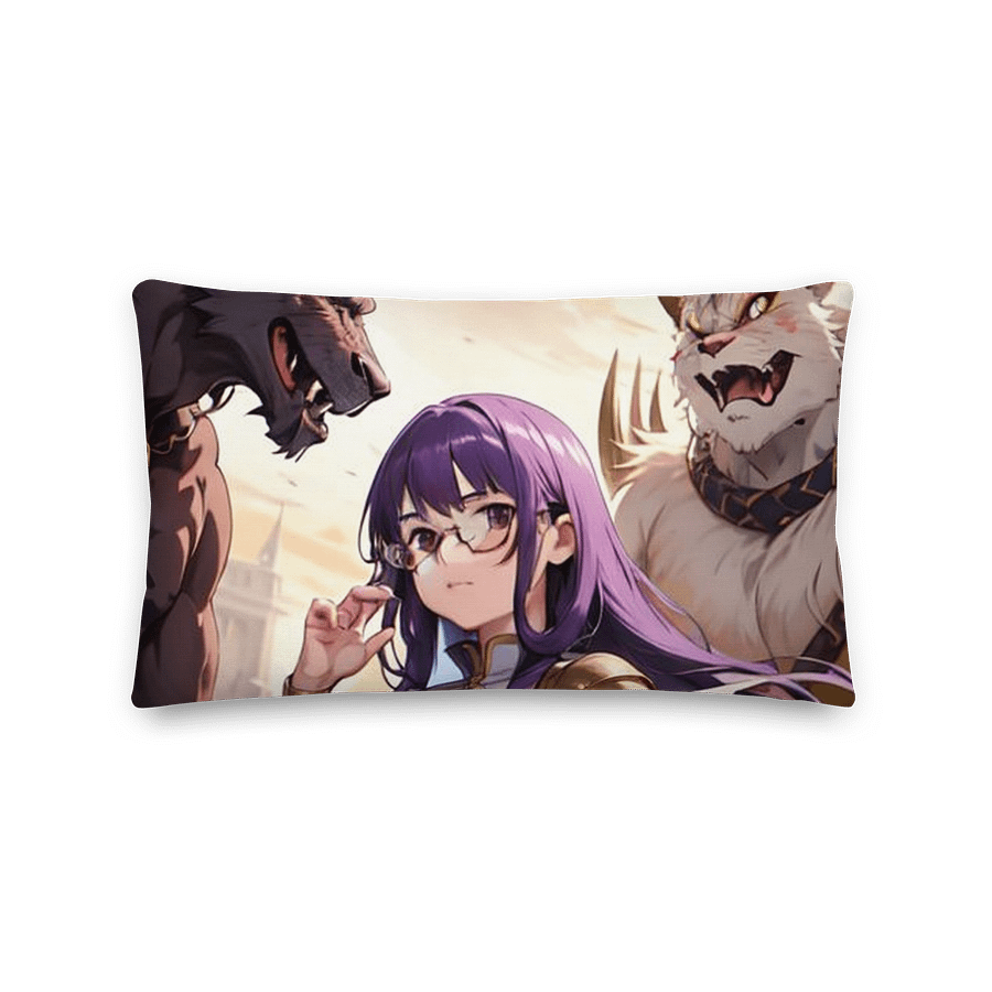 Purple K Warrior Pillow product image (5)