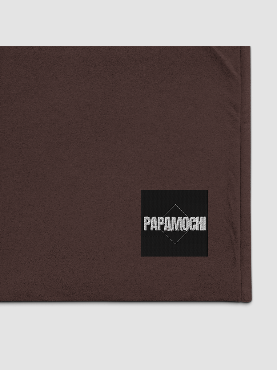 [PapaMochi_Isaac] Embroidered Premium Sherpa Blanket - Port Authority BP40 product image (2)