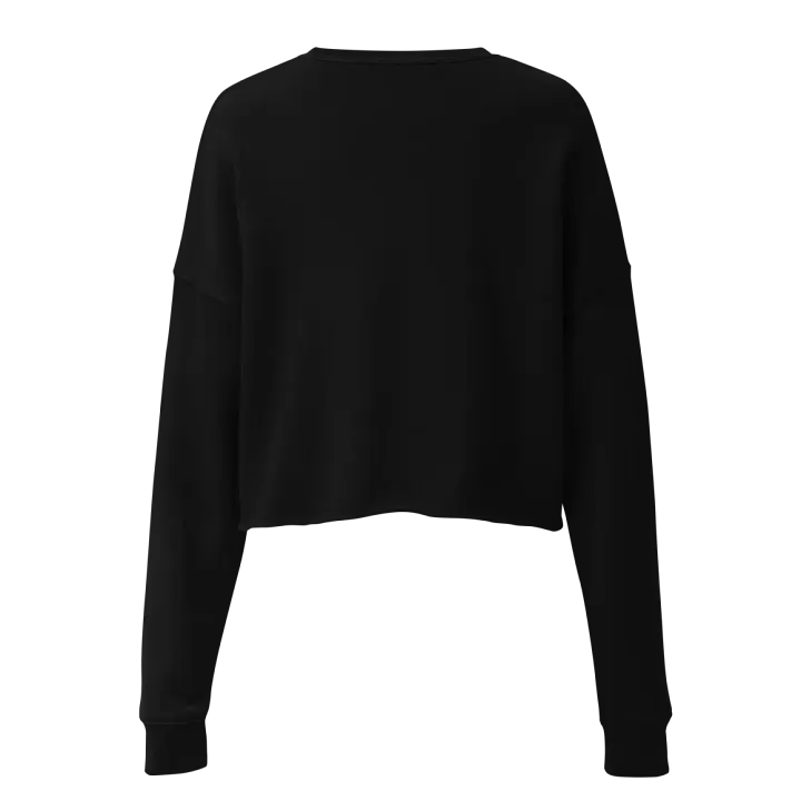 Patriotic Eagle Fleece Crop Sweatshirt product image (6)