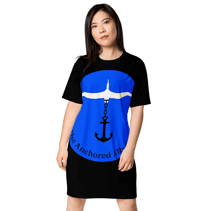 Anchored Albatross Oversized T-Shirt Dress product image (1)