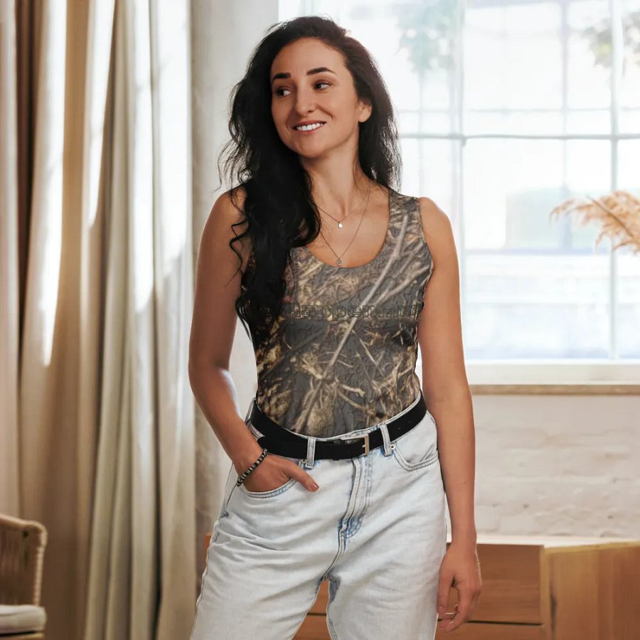 Women's Tank Top - Dead Split - It Happennnns Camo product image (8)
