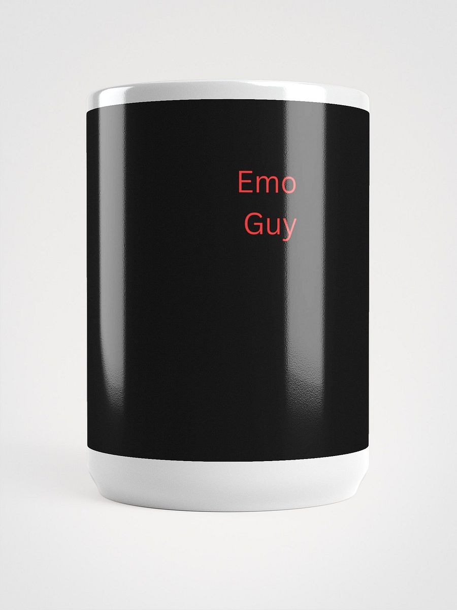 Emo Guy Red Text White Glossy Mug product image (5)