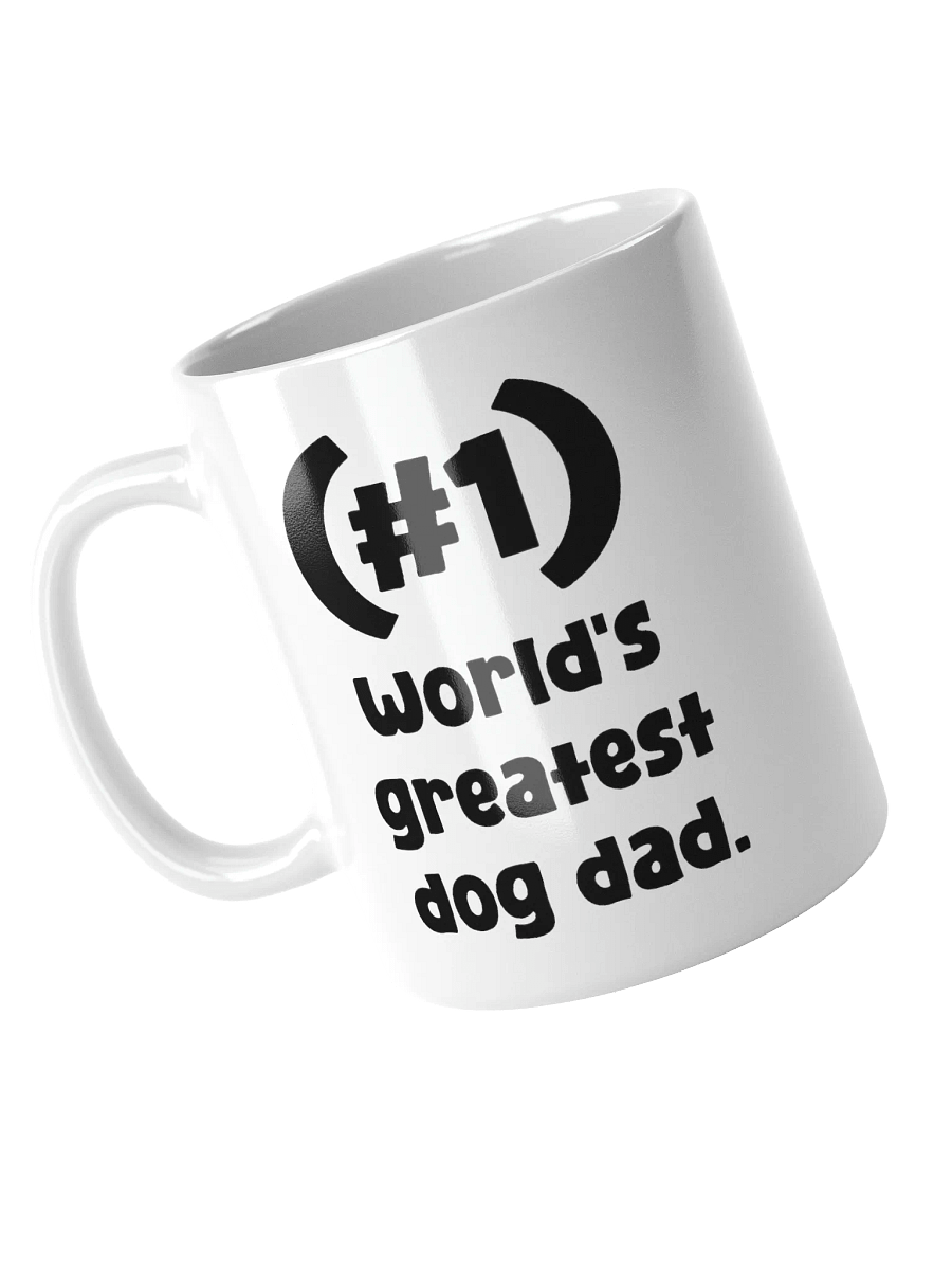 #1 World's Greatest Dog Dad Mug For Dog Dads product image (4)