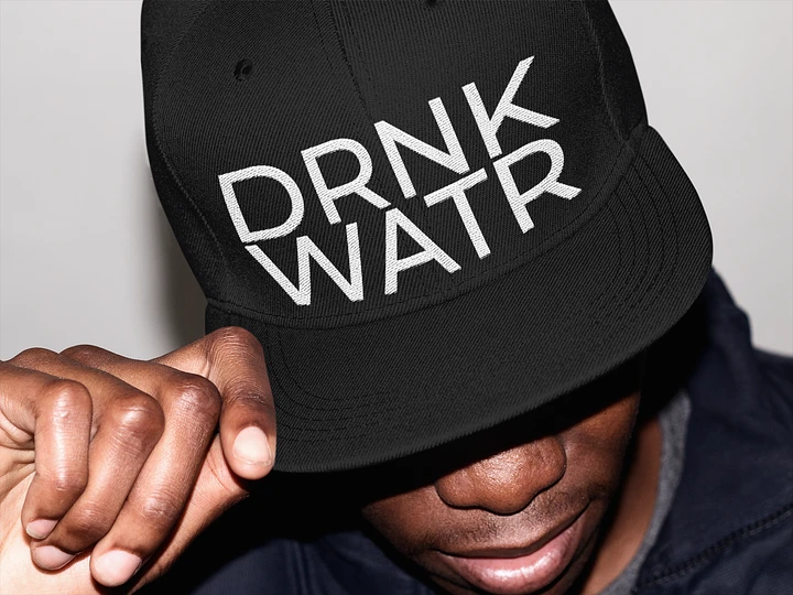 Classic DRNK WATR Snapback Hat product image (1)
