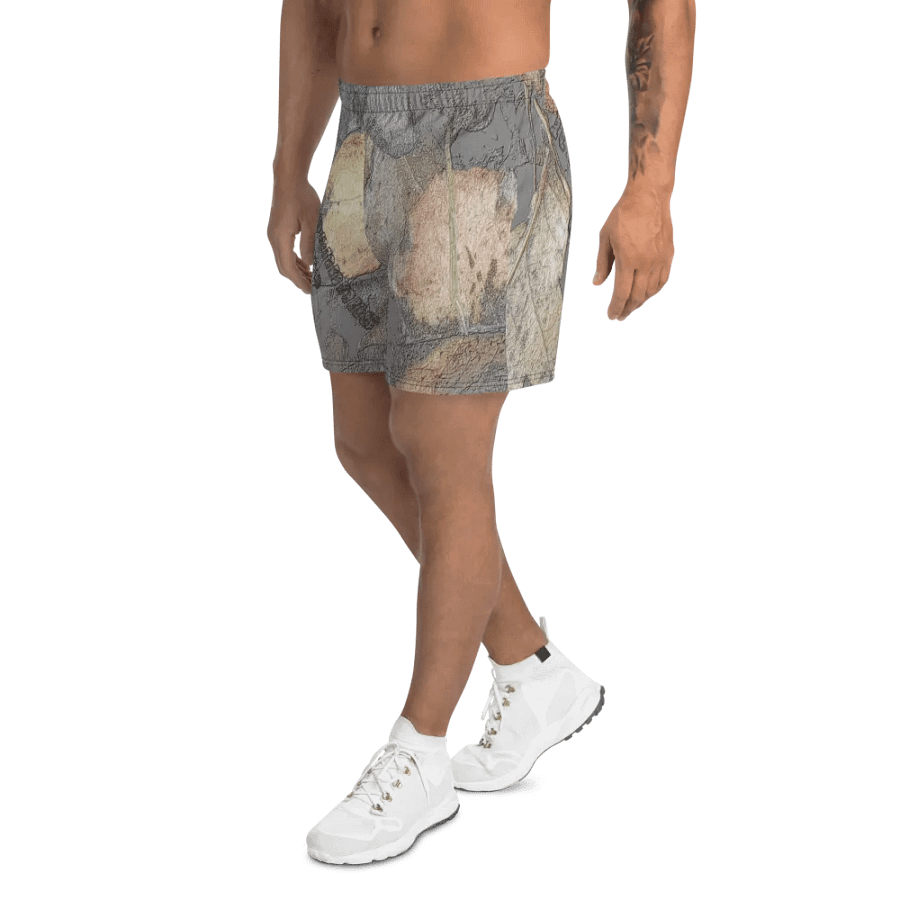 Athletic Long Shorts - MossyOak - It Happennnns Camo product image (9)
