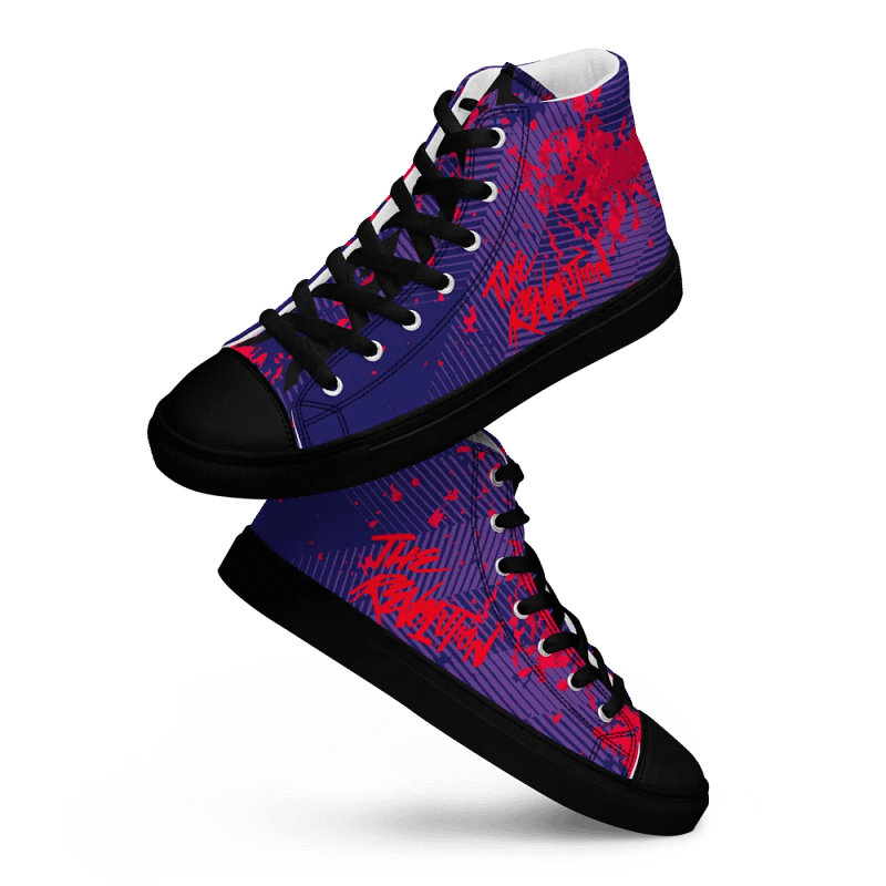 The Revolution High Top Red/Purple