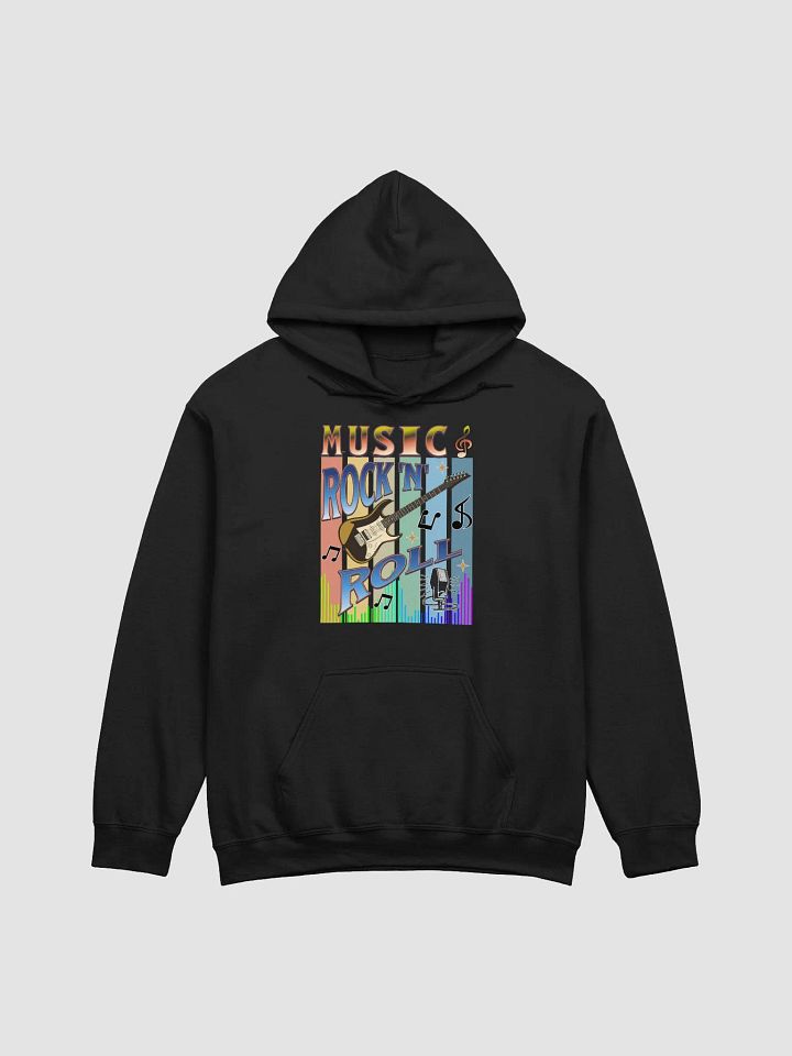 Music Rock N Roll Guitar Vibes Hoodie product image (1)