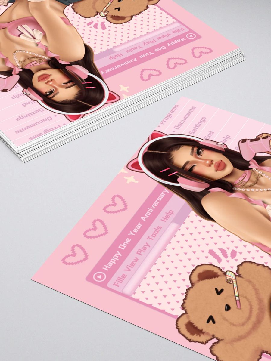 One year anniversary Sticker <3 product image (11)