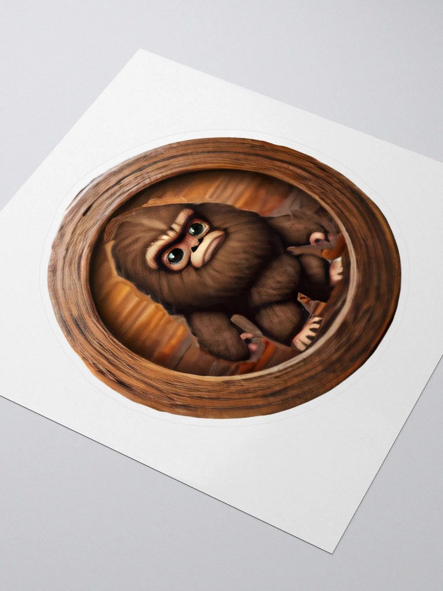 Sasquatch Coin Sticker! product image (3)