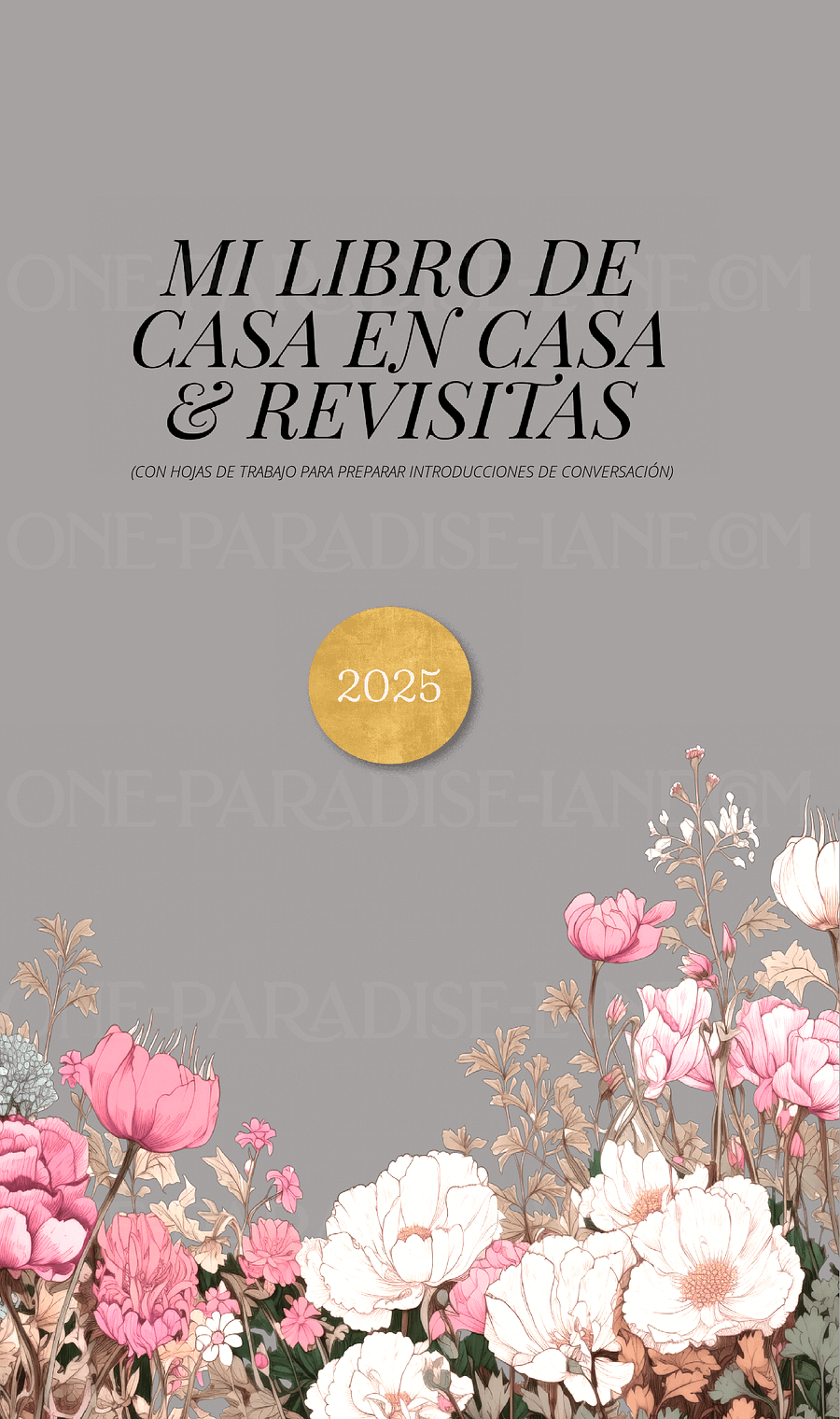 2025 Cuaderno Digital de Casa en Casa y Revisitas para Testigos de Jehová | Tamaño A6 (PDF) product image (1)