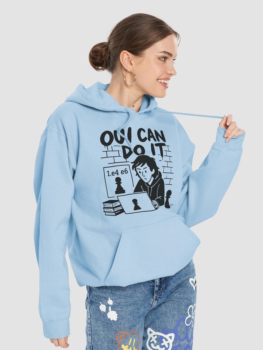Oui Can Do It - Classic Hoodie product image (57)