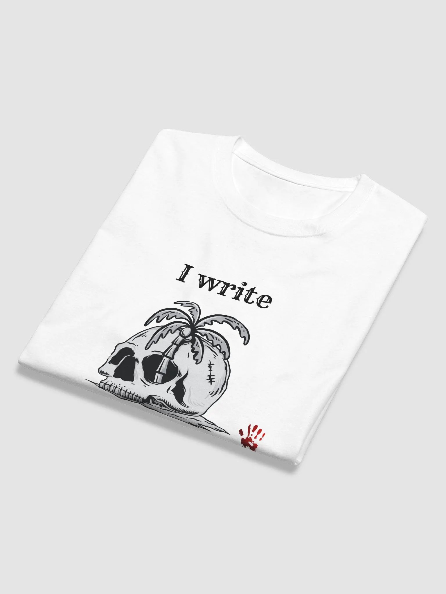 I Write Horror Stories Long Sleeve Shirt product image (6)