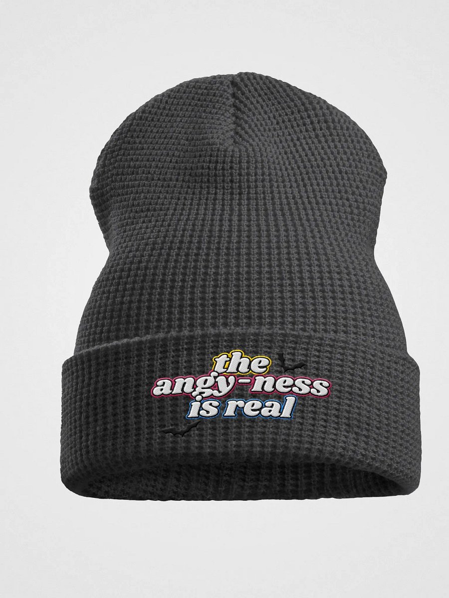 The Angy-ness is Real Waffle Beanie product image (1)