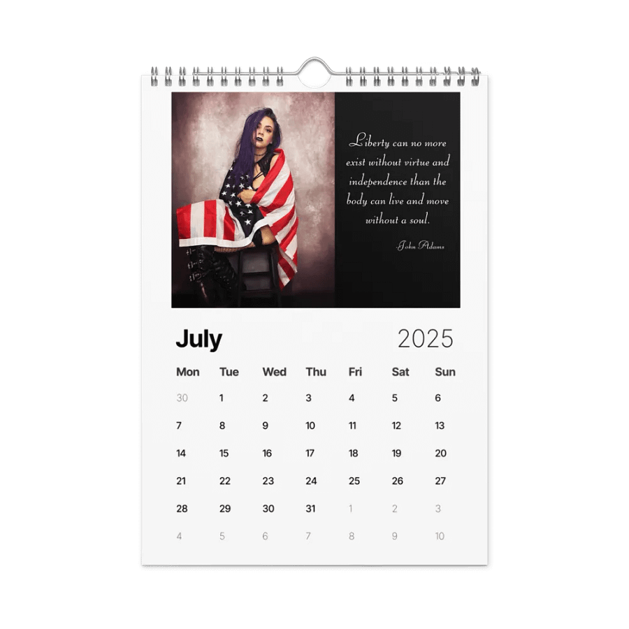 The LibertyTrap Pin-up Calendar 2025 product image (4)