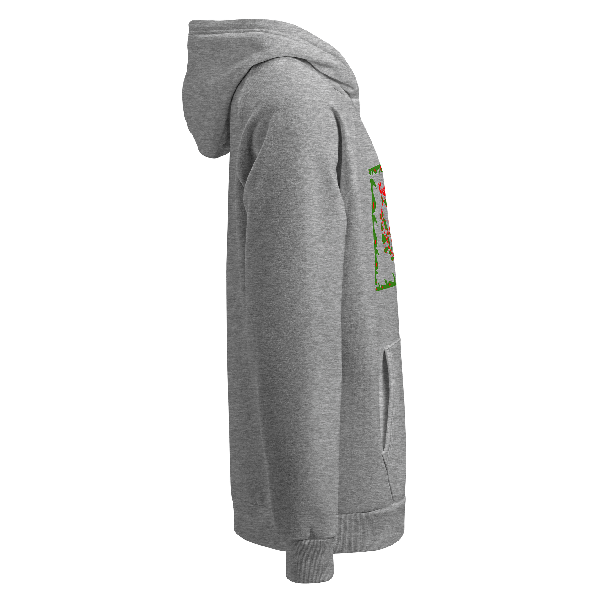 Silver Side Hungary Folk Art Unisex Hoodie product image (3)