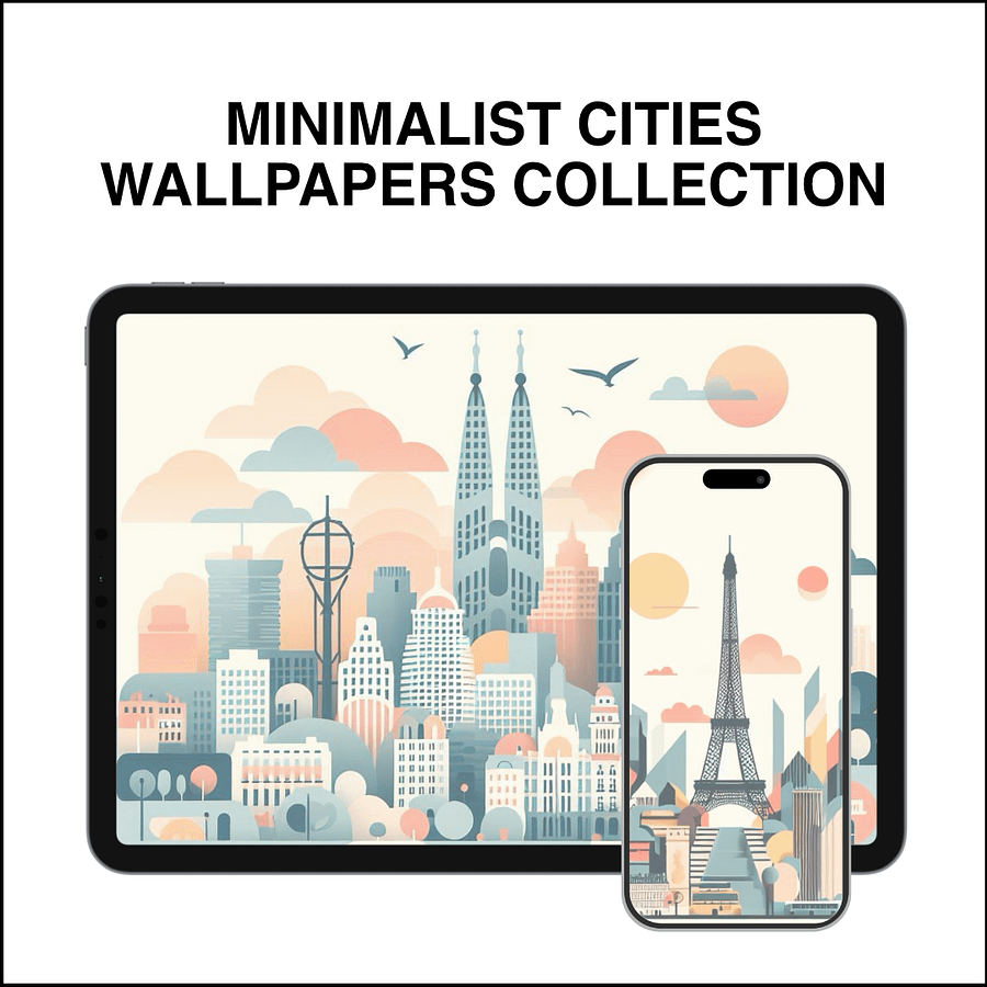 Wallpapers Collection - Minimalist Cities product image (1)