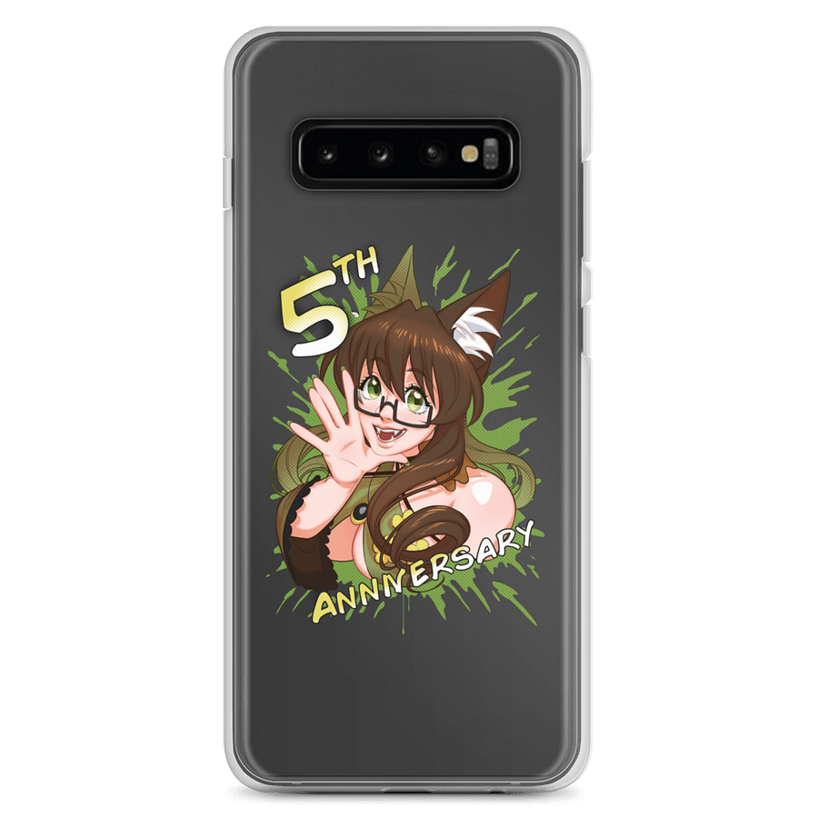 Fifth Year Anniversary Samsung clear phone case product image (2)