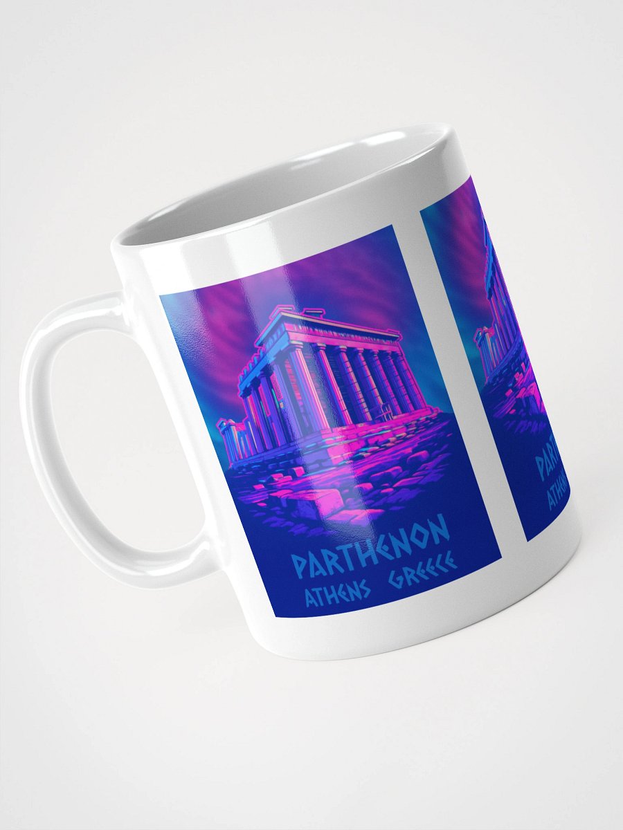 Neon Chill Wave Parthenon Athens Mug product image (9)