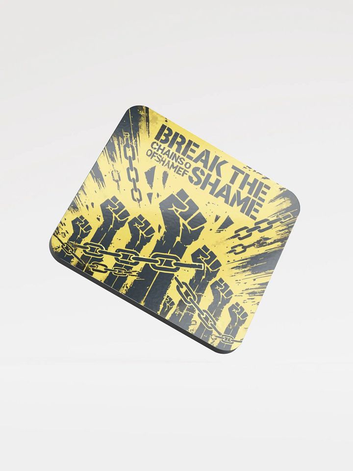 Liberation Fists Glossed Coaster product image (1)