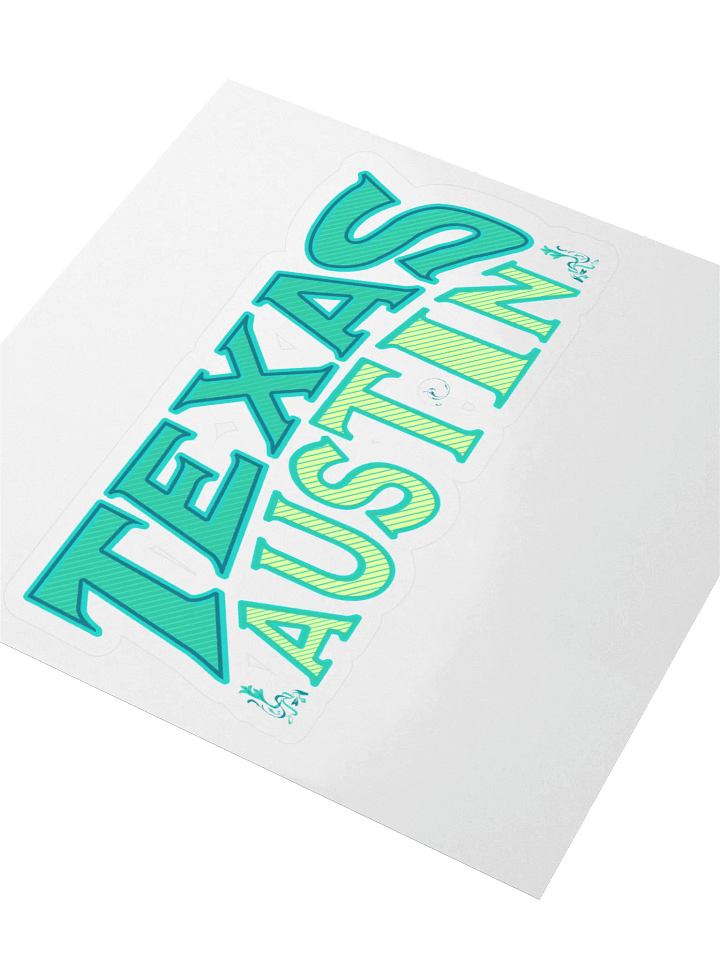 Texan Vibes Austin Sticker product image (2)
