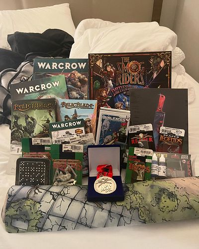 I got silver in the Reaper MSP Open!  It wasn’t the model I expected but I have a good idea on where I want to go next year. ...