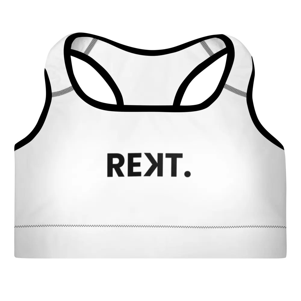 Get Rekt Padded Sports Bra product image (2)