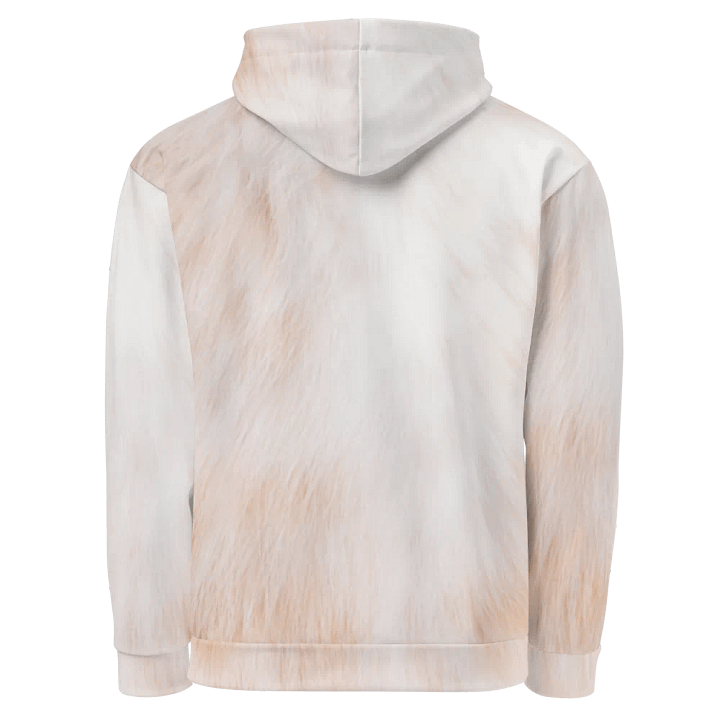 Cream Cat Hoodie (Unisex) product image (2)