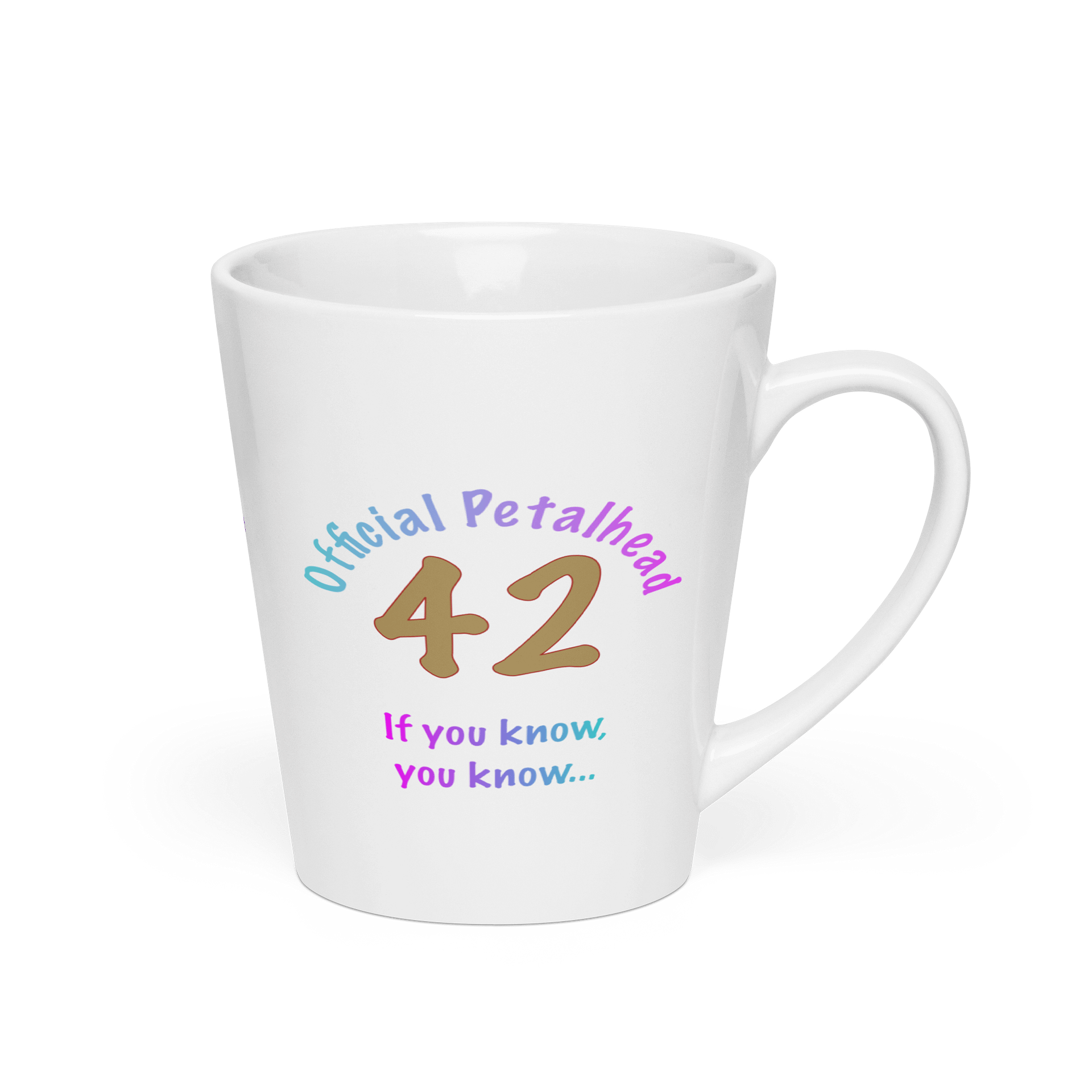 Official Petalhead Latte Mug product image (2)