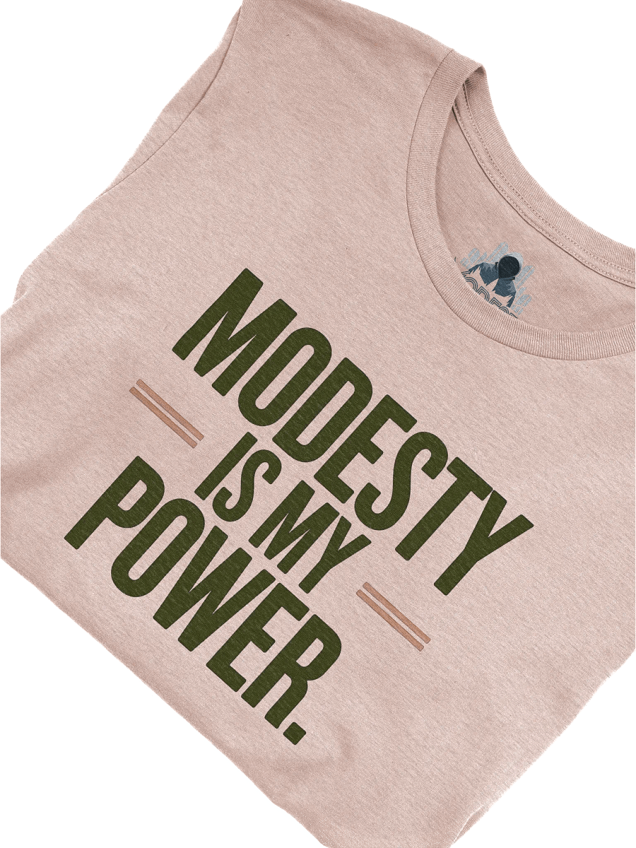 Modesty Power Tee, Empowering Gift, Bold Statement Shirt product image (2)