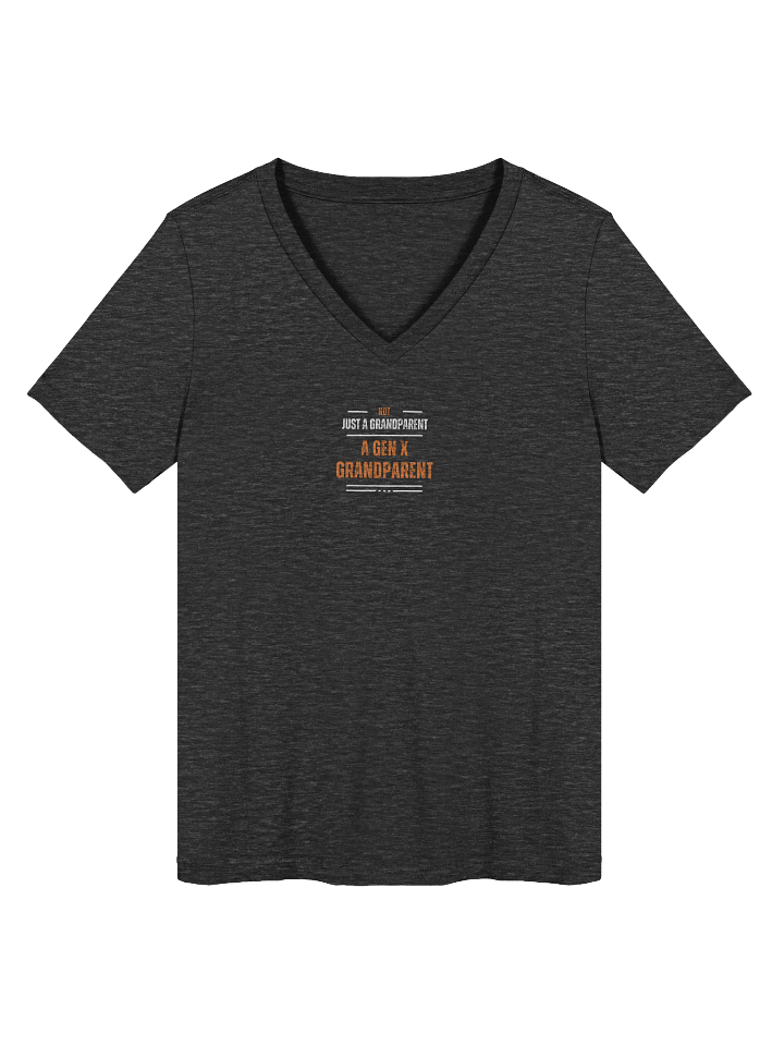 Not Just A Grandparent V-Neck Tee (White) product image (2)