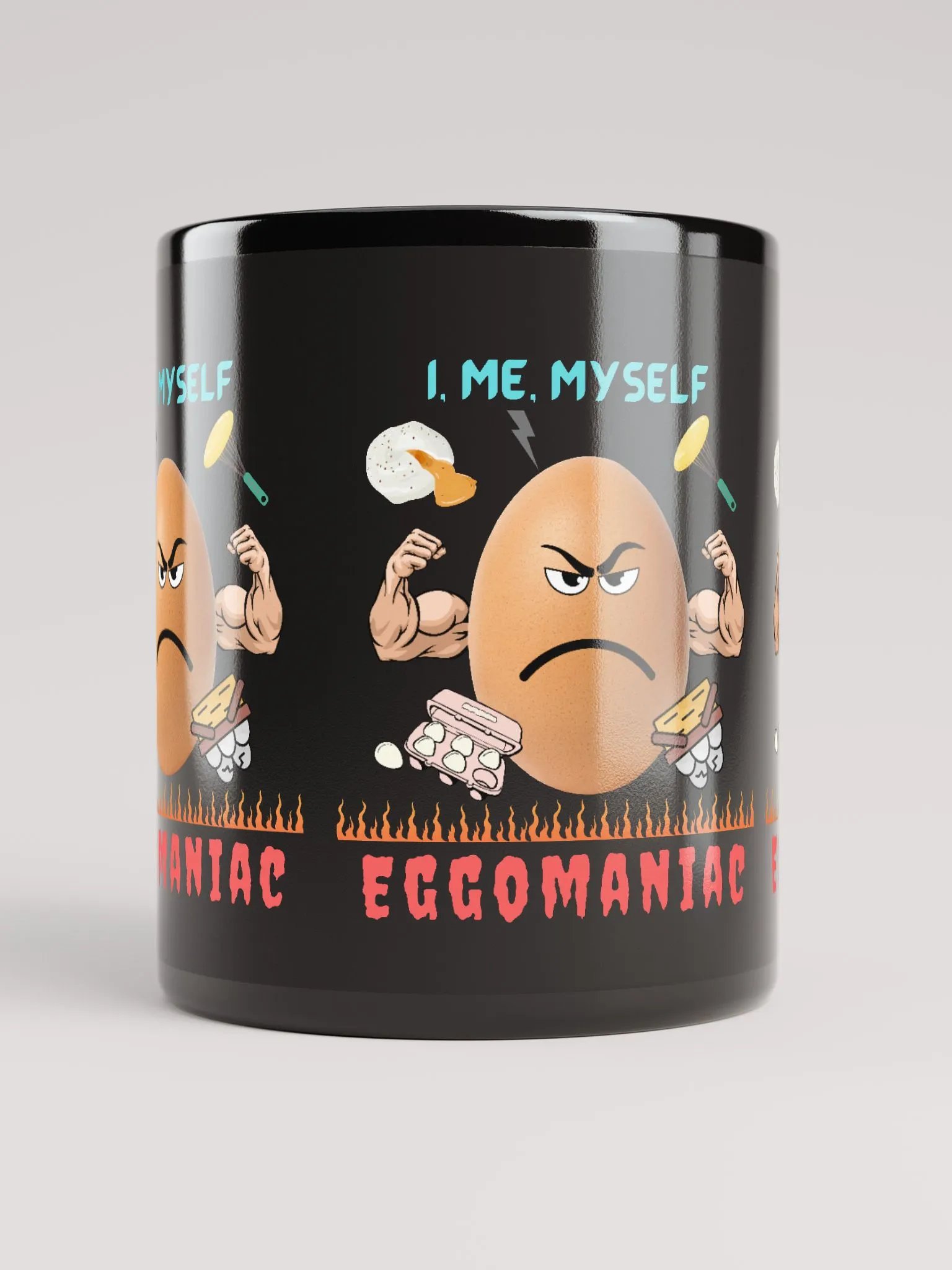 Eggomaniac - Easter Egg Black Mug product image (5)