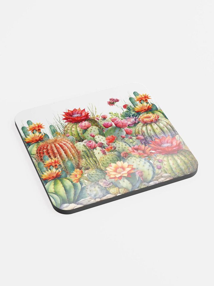 Beautiful Flowering Cacti Coasters product image (2)