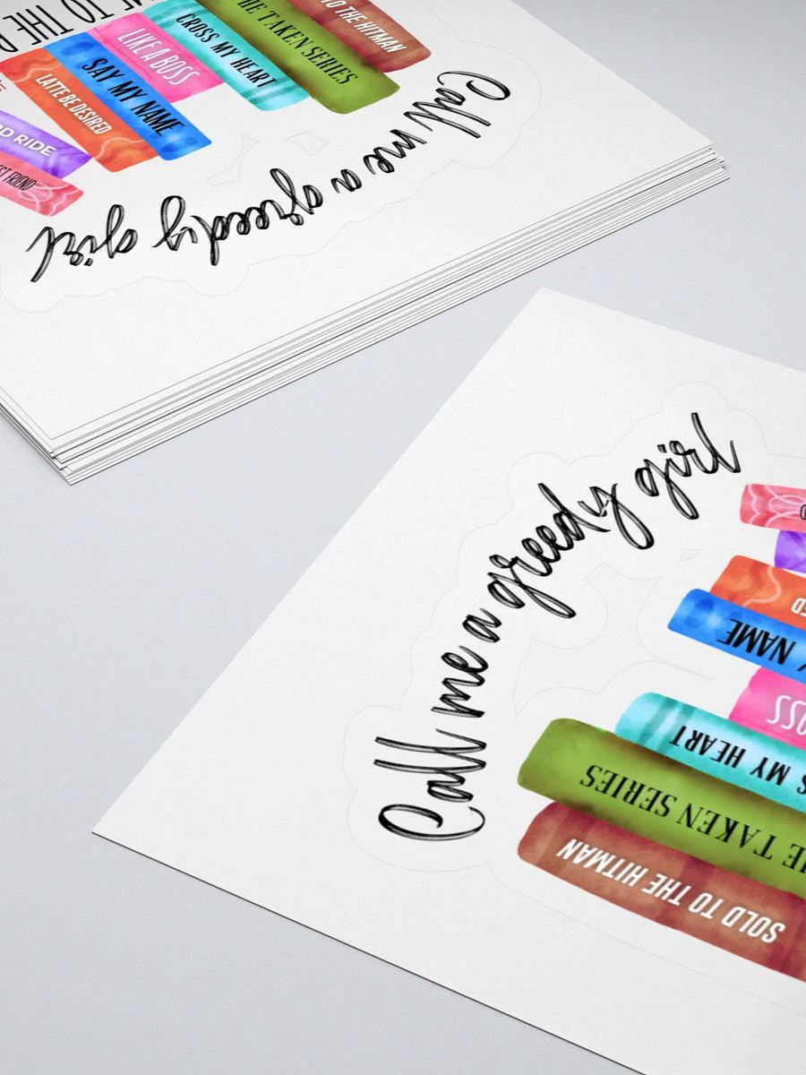 Greedy Girl Sticker product image (4)