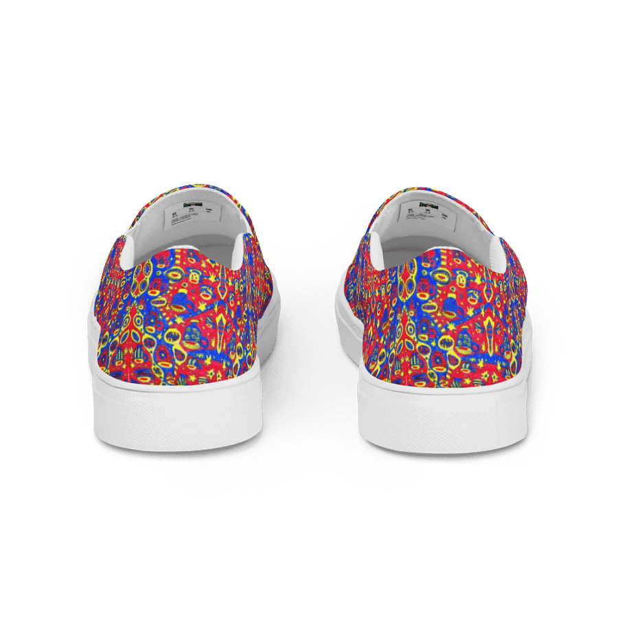 Kaleidoscope Geometric Men's Slip-Ons product image (5)