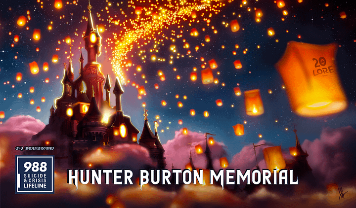 Hunter Burton 2025 - Lantern Festival Playmat product image (1)
