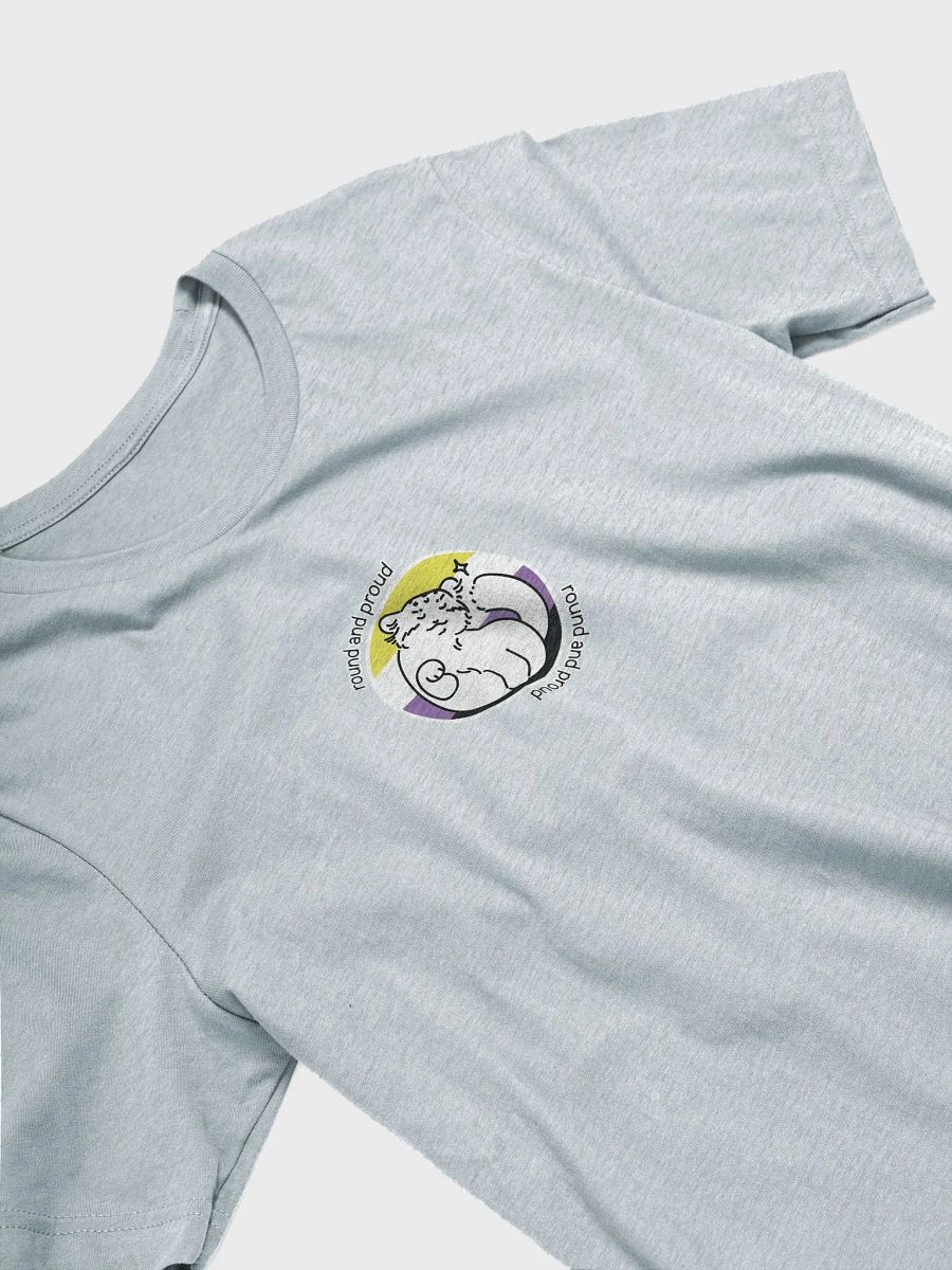 Round and Proud Manul Nonbinary Version - Bella+Canvas Unisex T-Shirt product image (31)