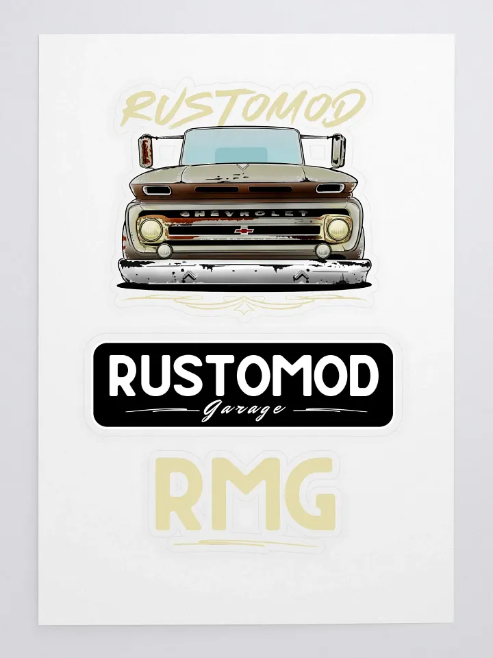 Rustomod C60 Sticker Pack product image (1)