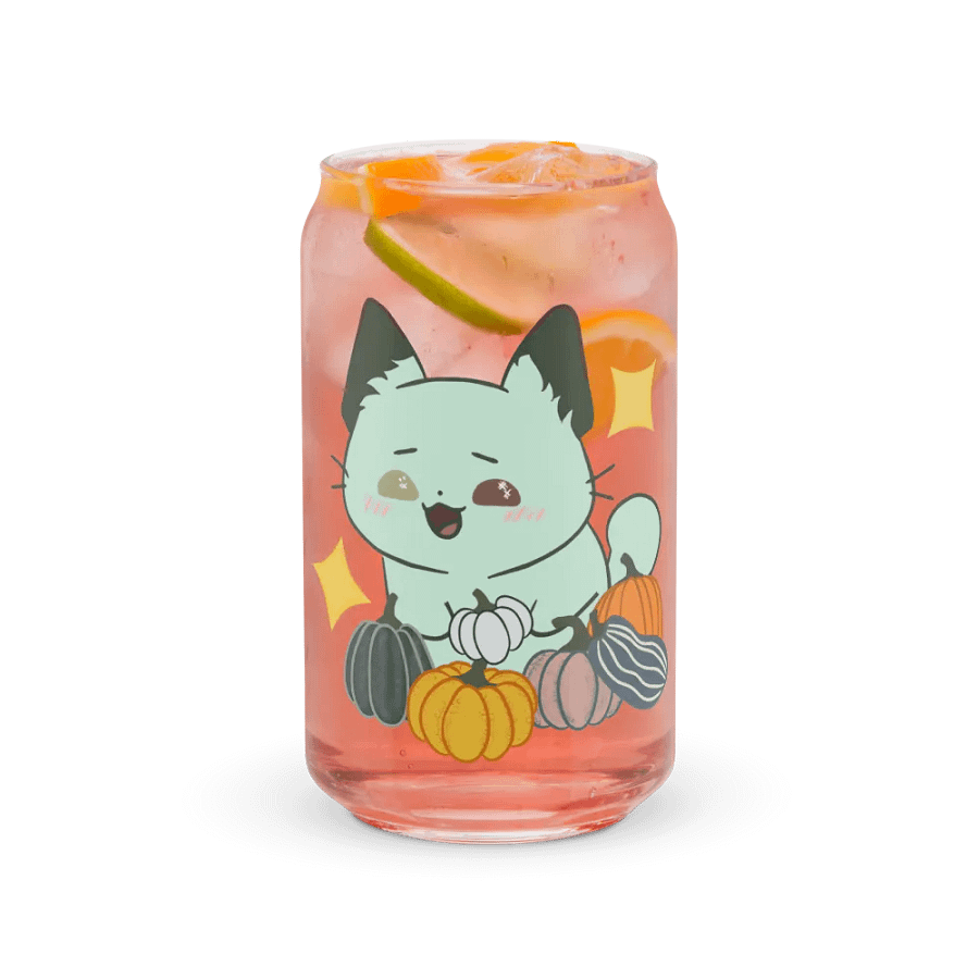 Spoopy Time Pumpkins Can-Shaped Glass product image (7)