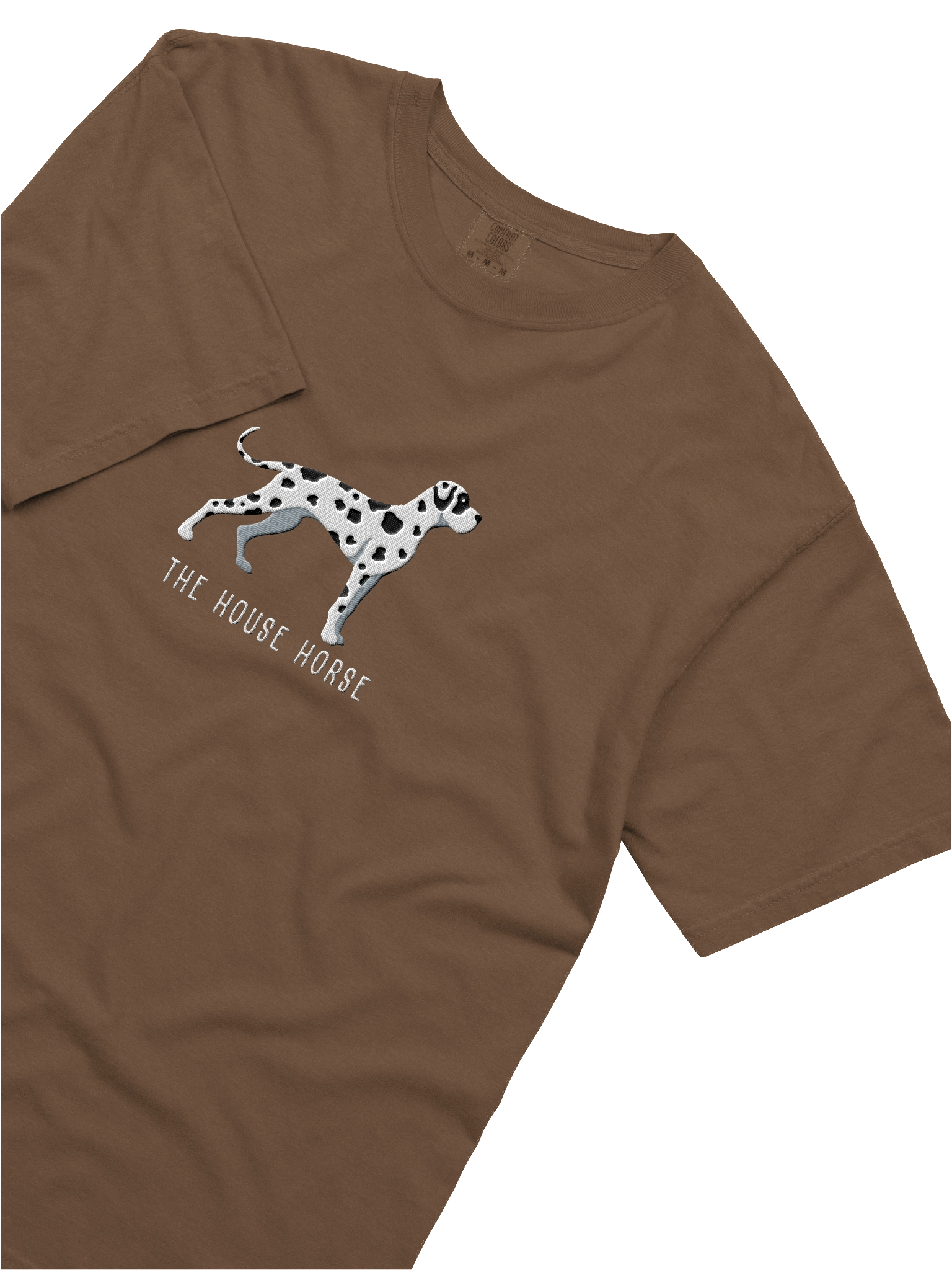 The House Horse T-Shirt(Embroidered) of a Great Dane(Harlequin) product image (15)