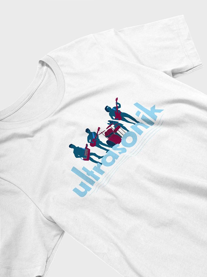 ultrasonik Silhouette Logo Premium T-Shirt (White or Sage) product image (2)