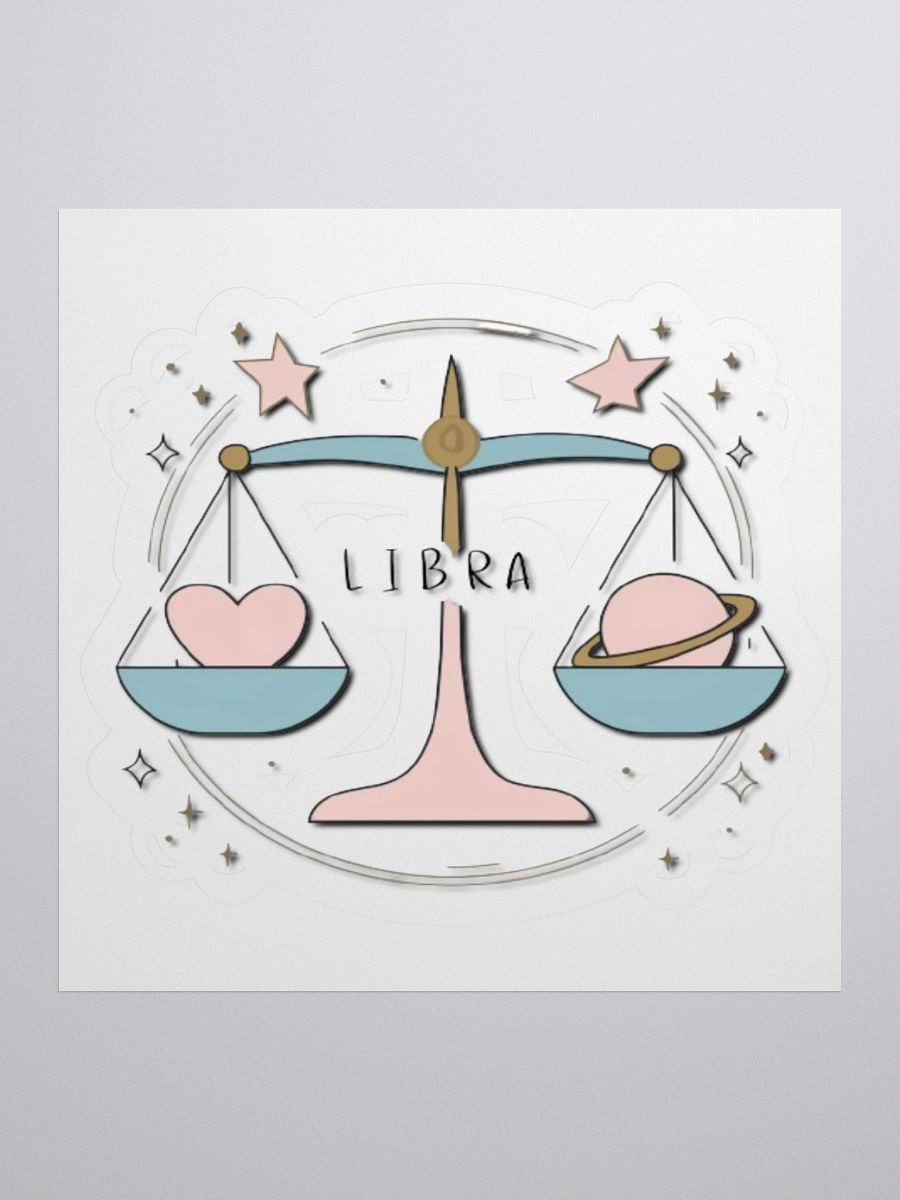Libra Kiss-Cut Sticker product image (3)
