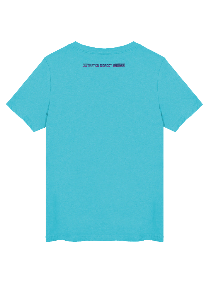 Destination Bigfoot Bronco Synthwave Bella+Canvas Women's Relaxed V-Neck T-Shirt (Multiple Colors Available) product image (68)