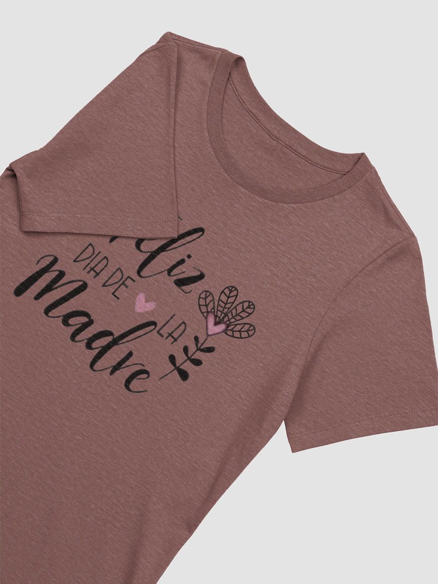 Women's Supersoft Relaxed-fit T-Shirt Feliz Madre Spanish Letter product image (3)