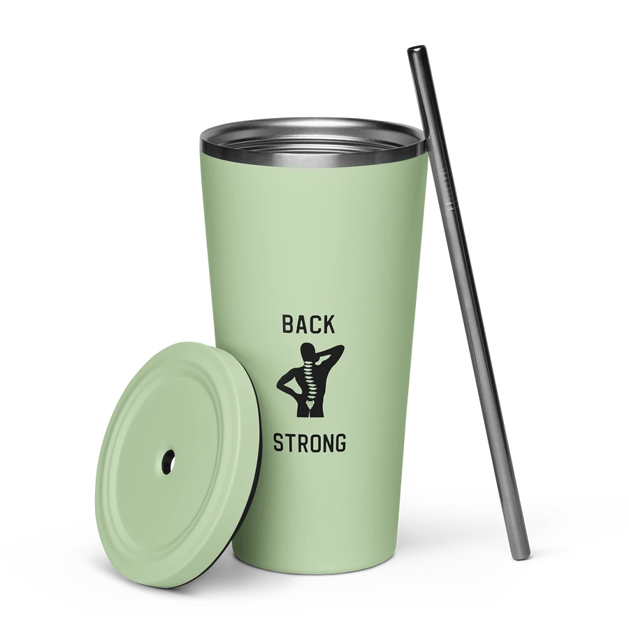 Back Strong 20 oz. Insolated Cup: Mint product image (24)